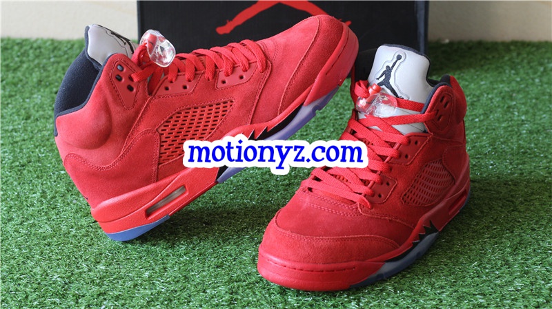 Air Jordan 5 Retro Red Suede